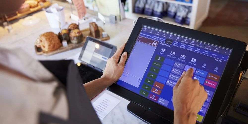POS and control panel system for commercial use